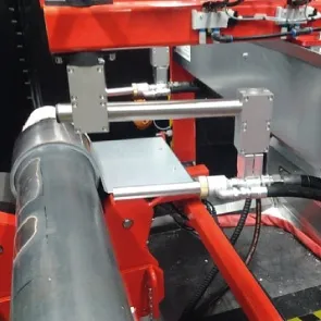 Automated Dry Ice Grit Blaster