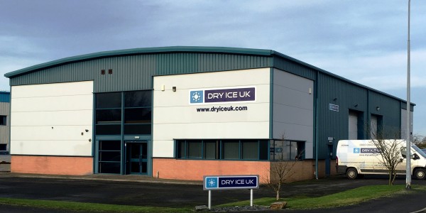 Dry Ice UK Grimsby, shown from the exterior of the property.