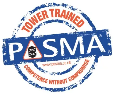 Tower Trained PASMA logo