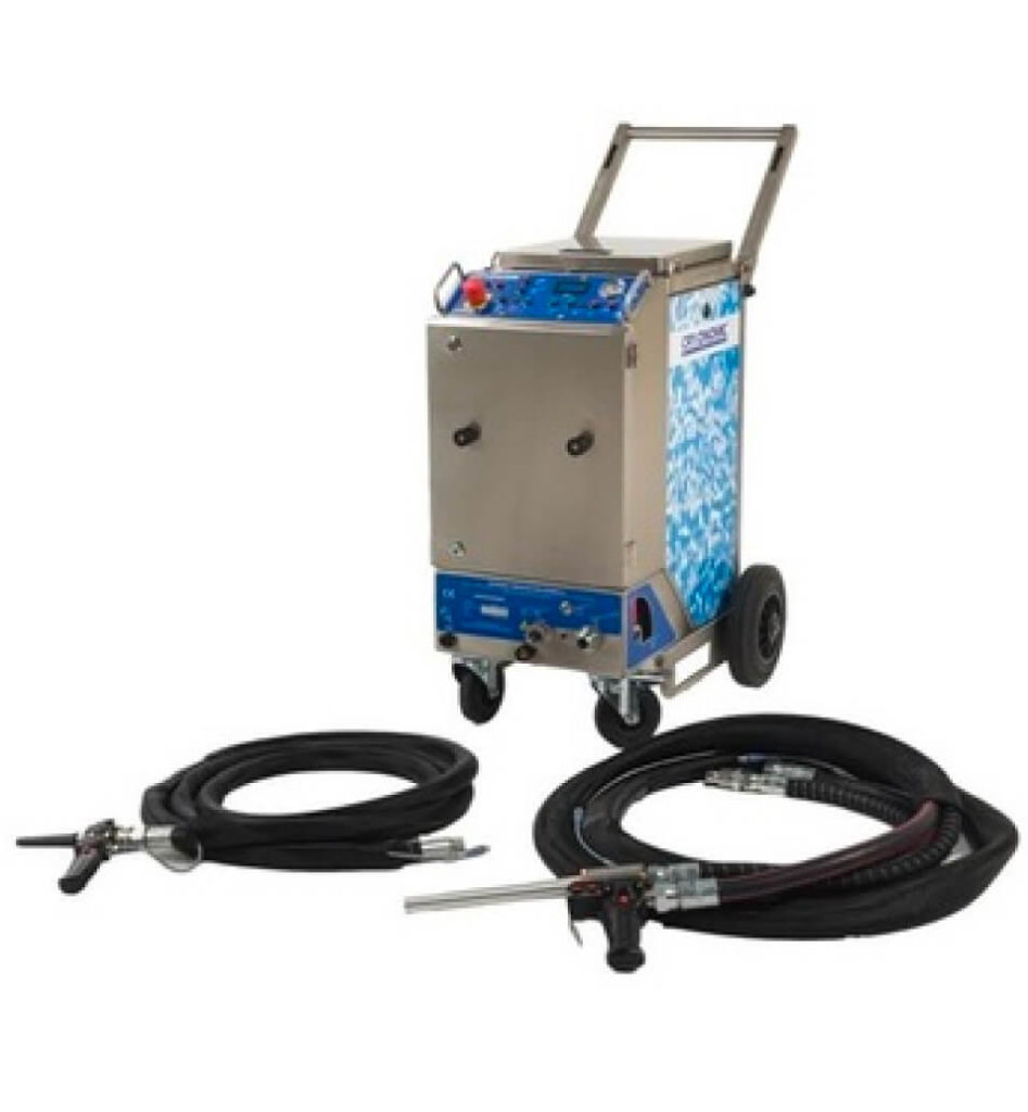 COMBI73 dry ice blaster and attachments