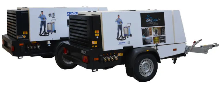 Mobile Compressors units that can be towed.