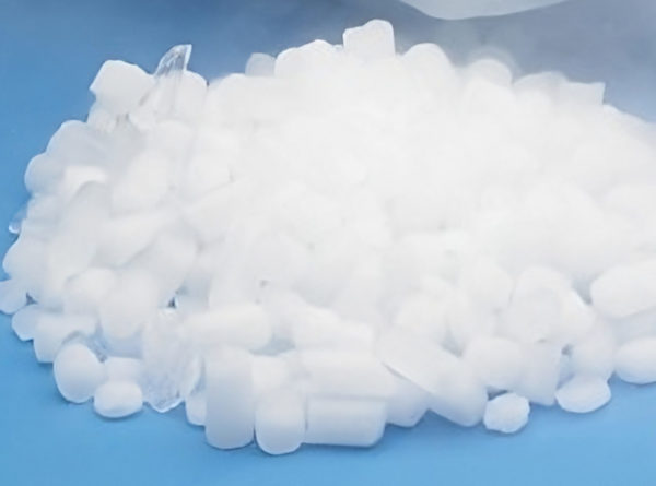 Dry Ice 3mm Pellets shown on a light blue background.