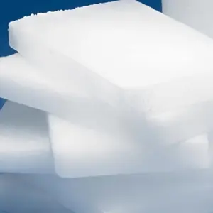 Dry Ice 1kg Slices shown on a blue background