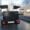 CRYONOMIC® CAC7-5 Air Compressor shown in use in a car park setting