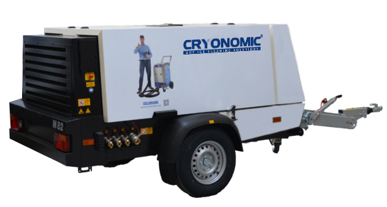 CRYONOMIC® CAC7-5 Air Compressor on a white background